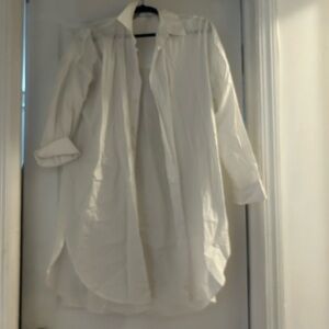 White Button-Up Shirt